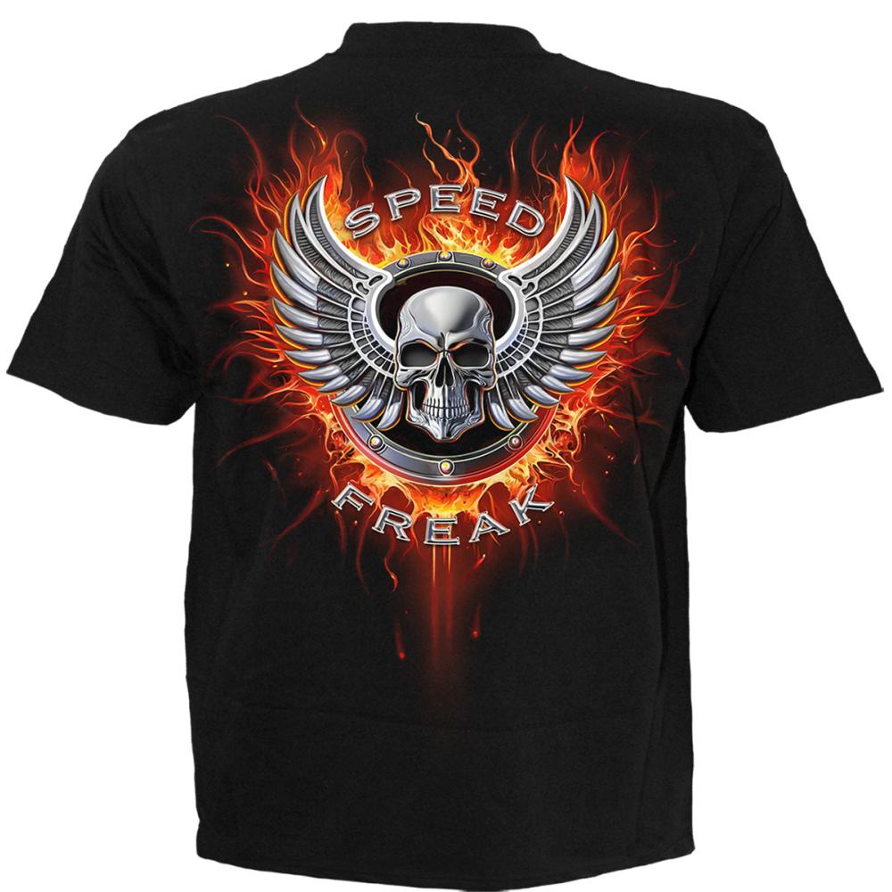 Spiral - Speed freak Mens T-shirt - Black
